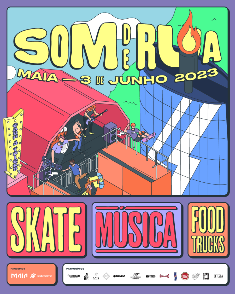 Som de Rua: A união perfeita entre skate, música e diversão na Maia!