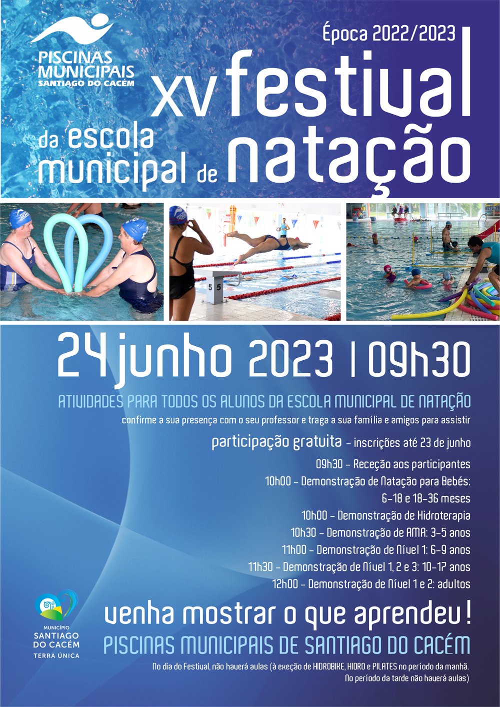 15.º Festival da Escola Municipal de Natação