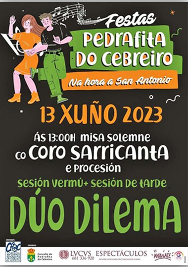 FESTAS DE SAN ANTONIO 2023 | Pedrafita