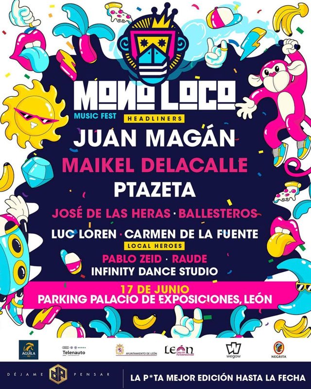 MONOLOCO Music Fest. León 2023. Parking Palacio de Congresos y Exposiciones. León
