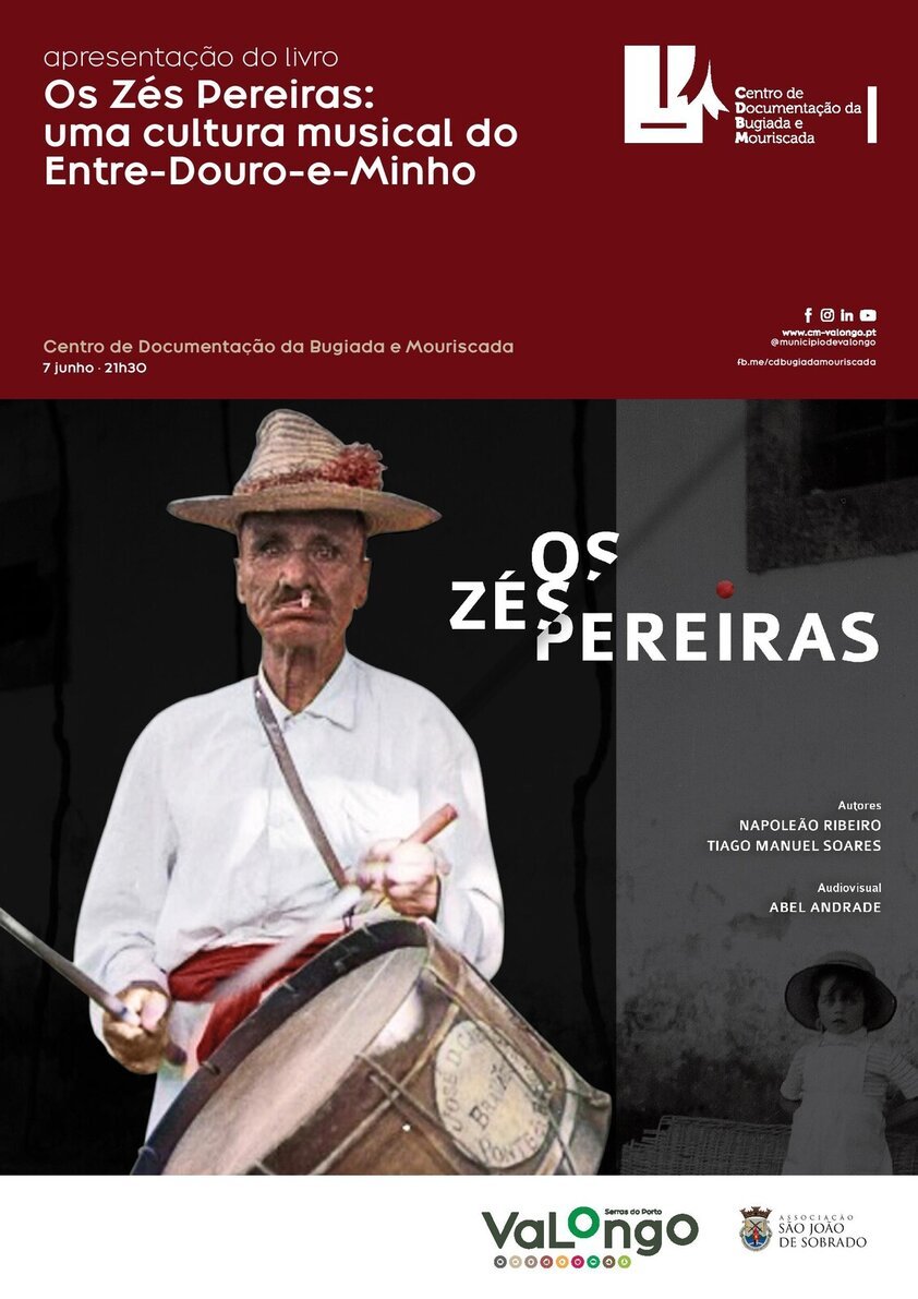 CBDM recebe apresentação do livro “Os Zés Pereiras: uma cultura musical do Entre-Douro-e-Minho”