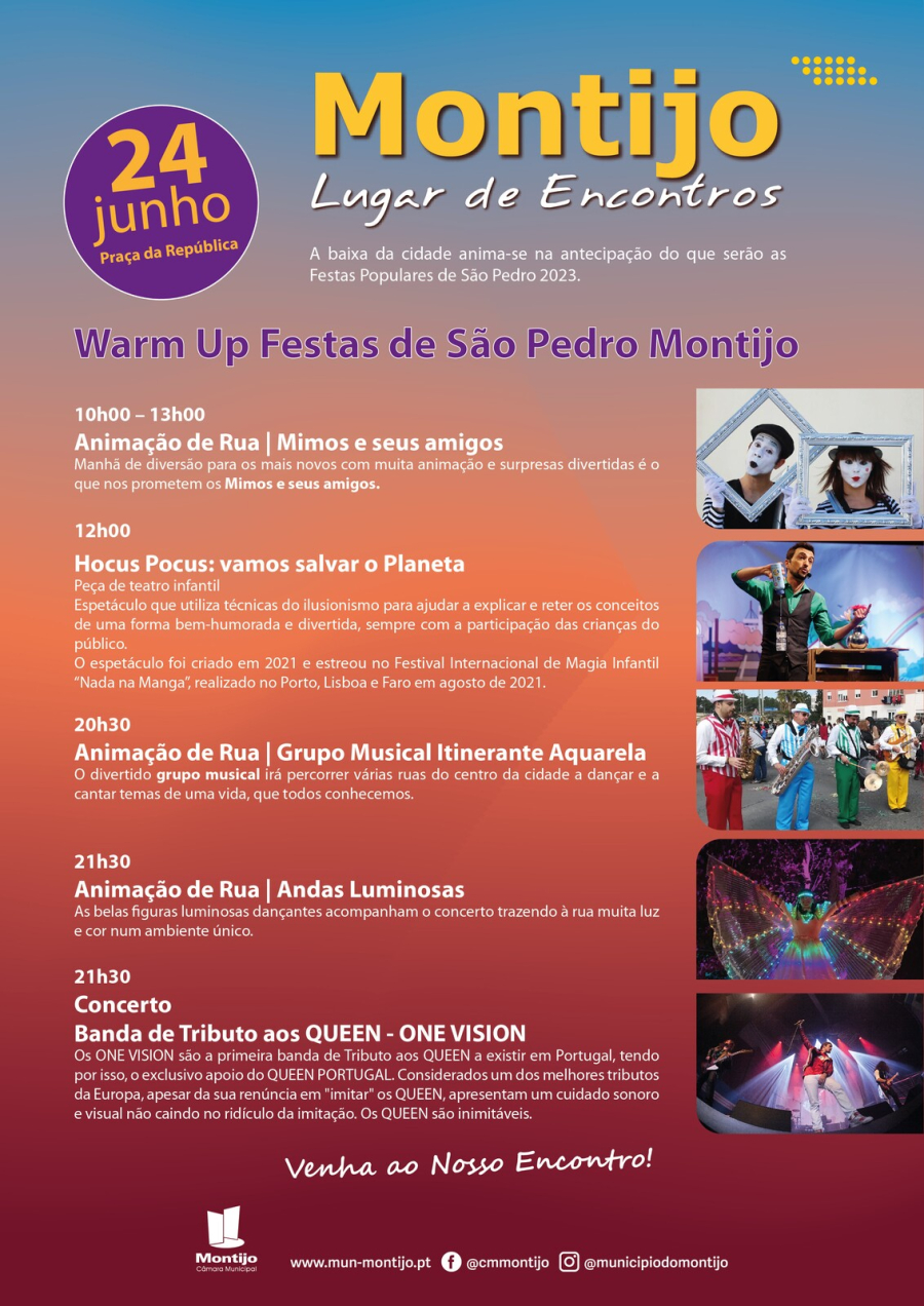 Warm Up Festas de São Pedro Montijo