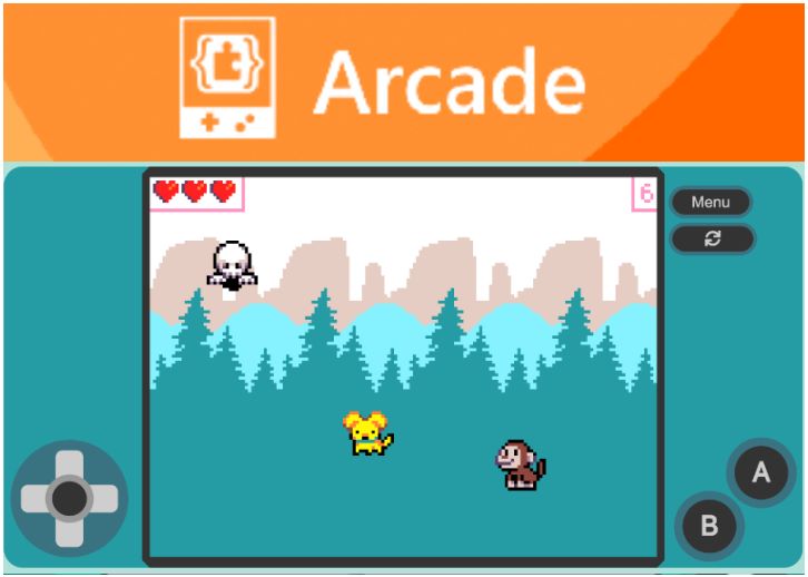 Iniciação à programação com Makecode Arcade :: Bairro em Festa 23