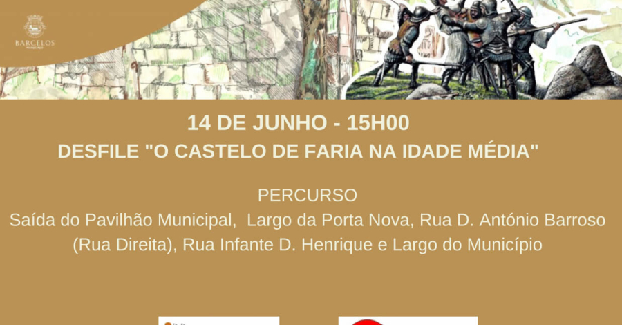Desfile 'O Castelo de Faria na Idade Média'