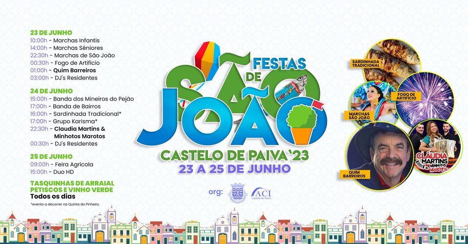 São João 2023 - Castelo de Paiva
