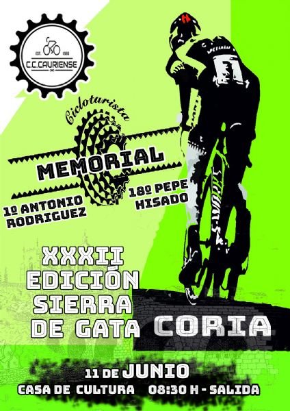 XXXII Marcha Cicloturista Sierra de Gata 2023 18º Memorial Pepe Hisado y 1º Memorial Antonio Rodríguez