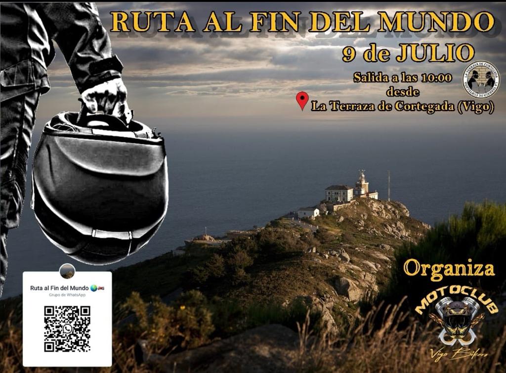 RUTA AL FIN DEL MUNDO VIGO (PO). Organiza Motoclub Vigo Bikers