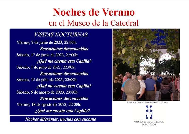 Visita guiada nocturna a la Catedral de Badajoz