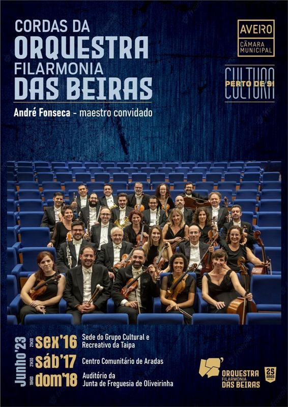Cordas da Orquestra Filarmonia das Beiras - Cultura Perto de Si
