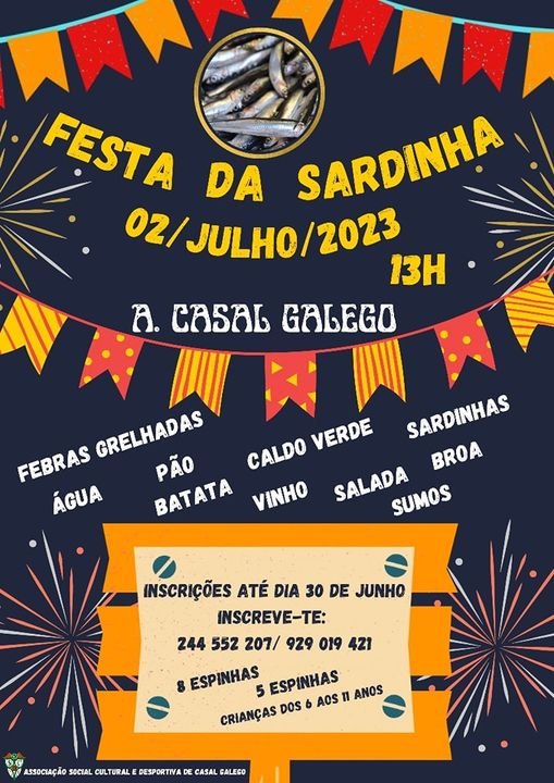 FESTA DA SARDINHA EM CASAL GALEGO