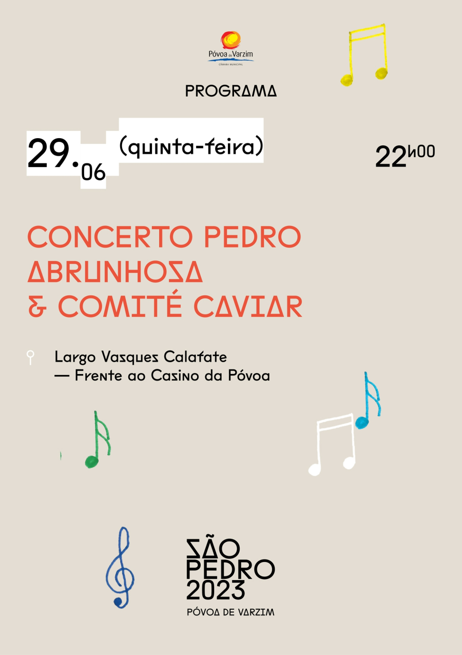 Concerto Pedro Abrunhosa & Comité Caviar