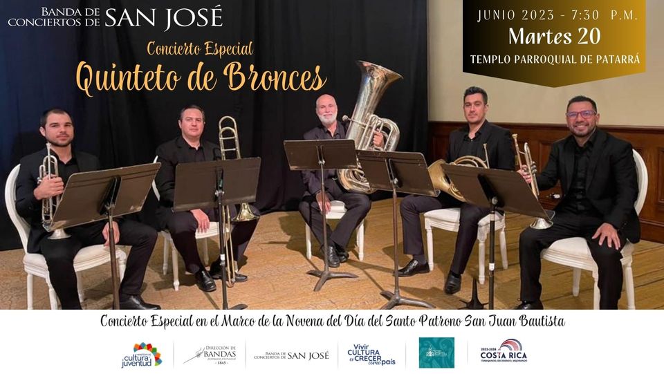 Concierto Especial con el Quinteto de Bronces de la BCSJ