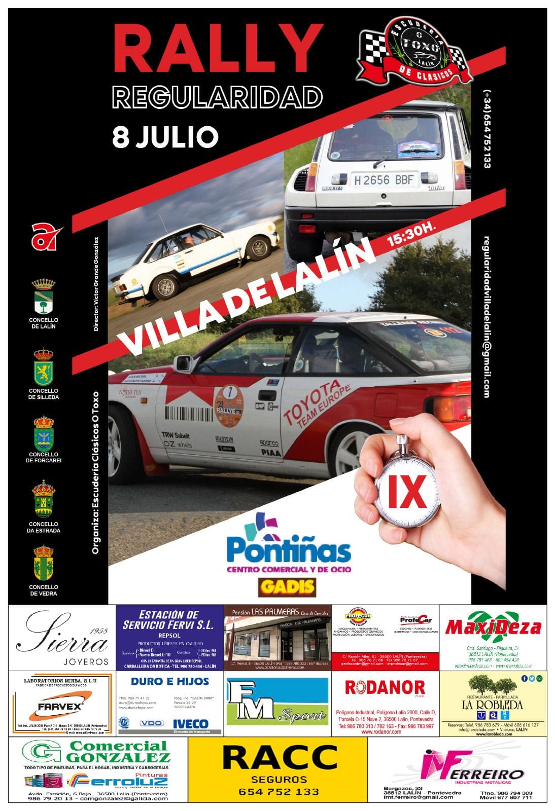 IX Rally de regularidad Villa de Lalín