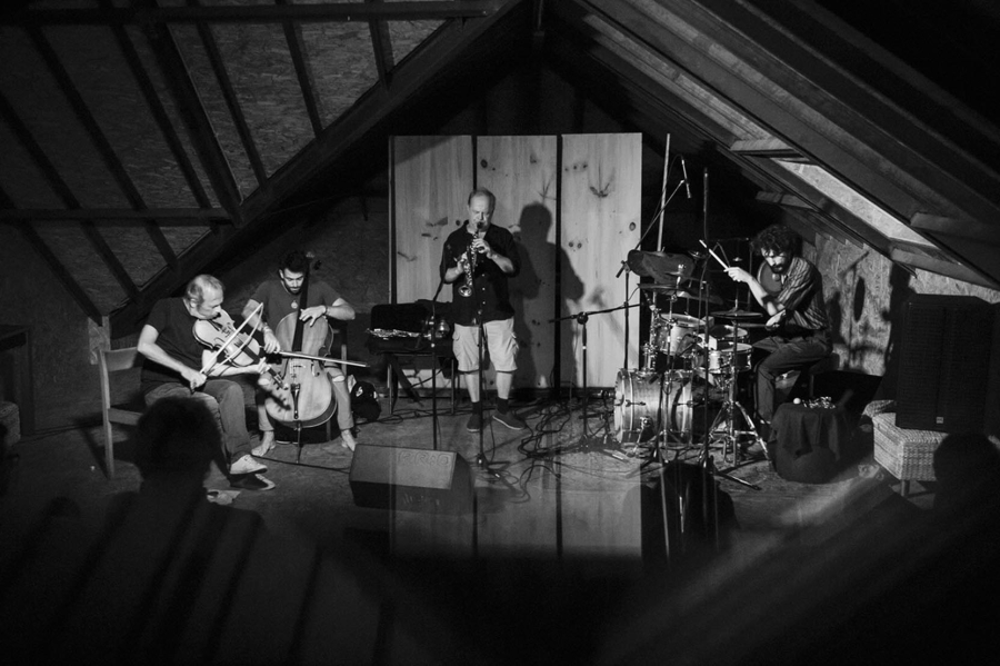 Lisboa Quartet - — Harri Sjöström, Ernesto Rodrigues, Guilherme Rodrigues, Pedro Melo Alves