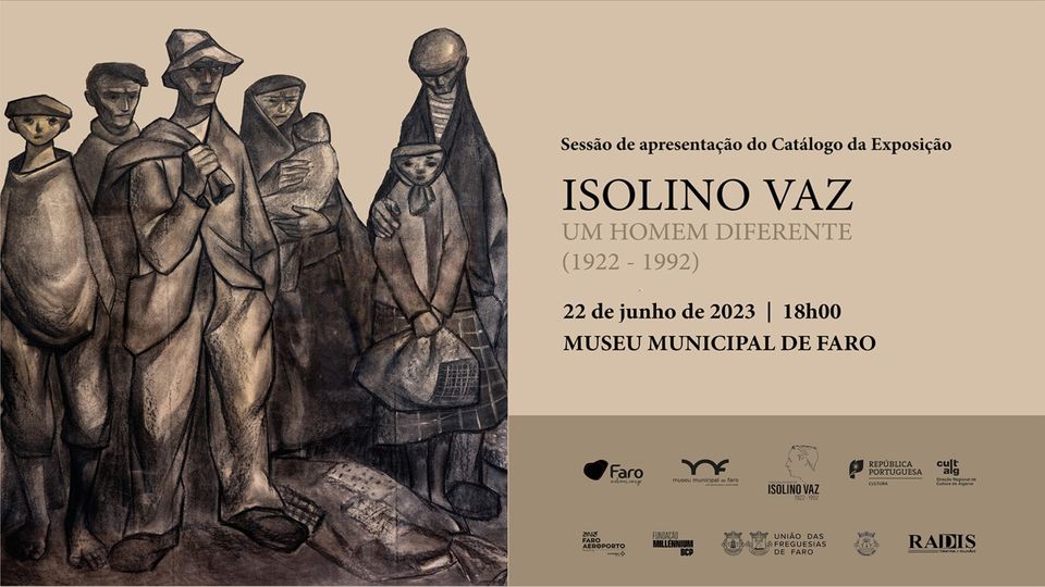 Apresentação do catálogo da exposição: 'Isolino Vaz - Um Homem Diferente'
