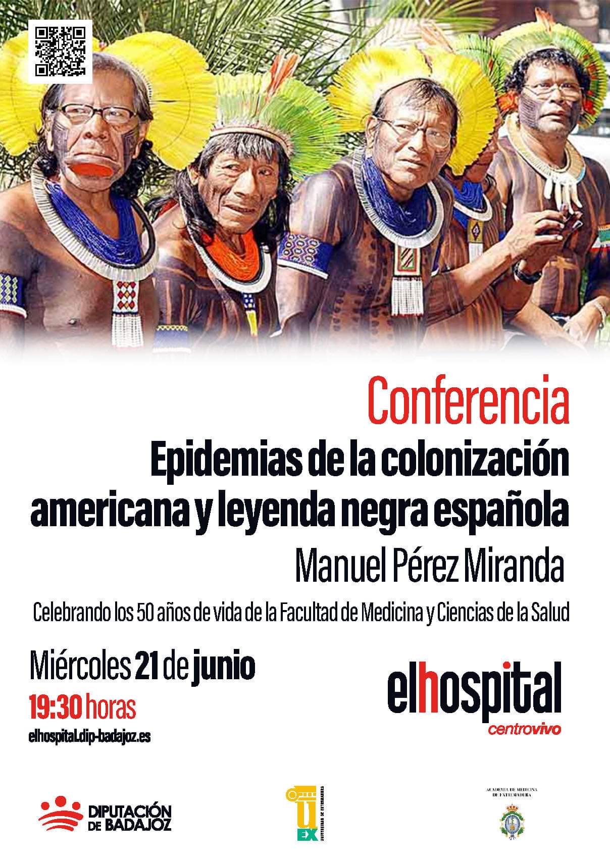 Conferencia 'Epidemias de la colonización americana y leyenda negra española”