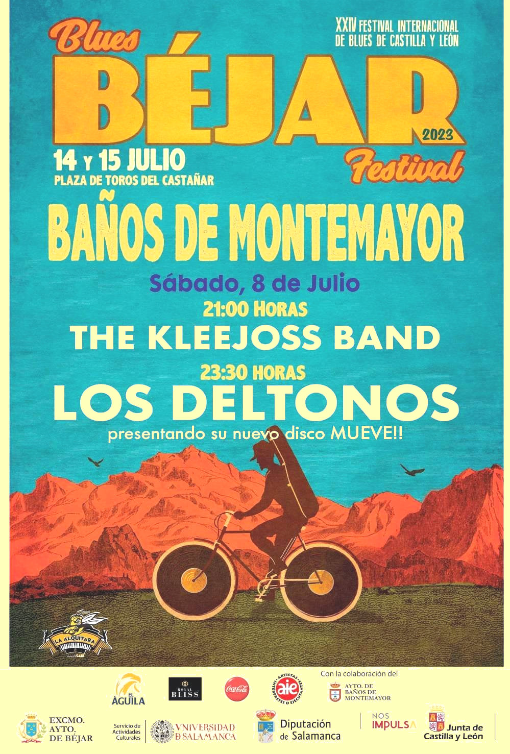 Los Deltonos y The Kleejoss Band en Baños de Montemayor