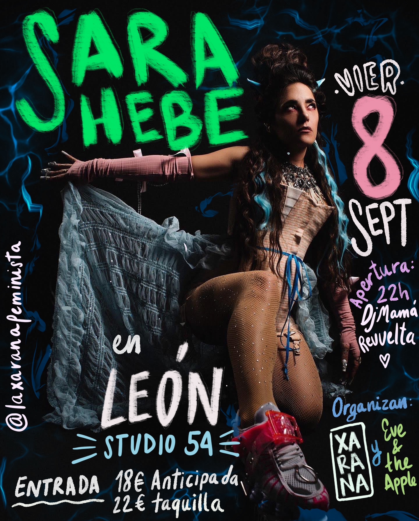 SARA HEBE EN CONCIERTO EN LEÓN