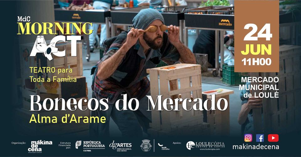 Morning Act | Bonecos do Mercado, pela Alma d'Arame