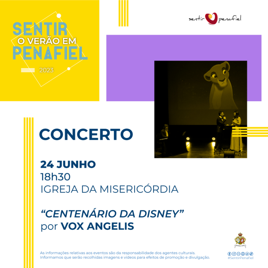 Sentir o Verão em Penafiel – Concerto “Centenário da Disney”