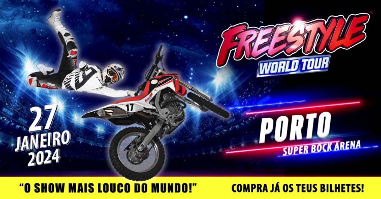 Freestyle World Tour - 27 Janeiro, 17:00
