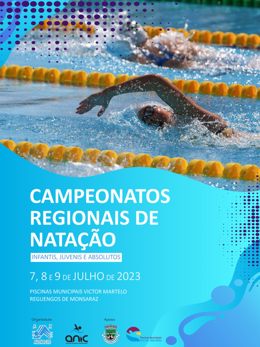 Campeonatos Regionais de Natação | 7 a 9 julho