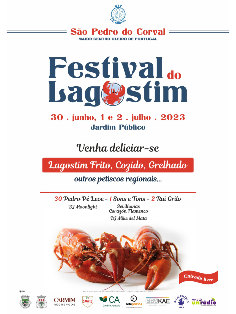 Festival do Lagostim em São Pedro do Corval