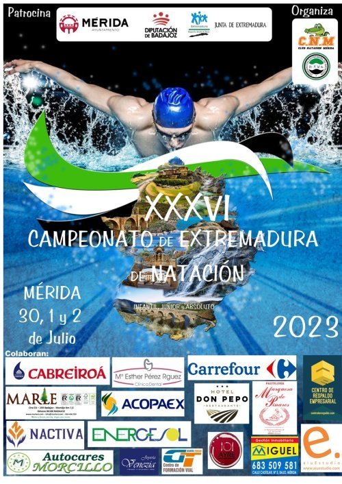 XXXVI Campeonato de Extremadura de Natación