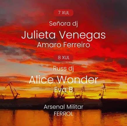 Festival Mar Aberto: Señora Dj, Julieta Venegas e Amaro Ferreiro