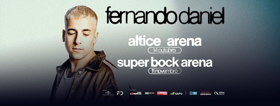 Fernando Daniel - Altice Arena: 14 outubro