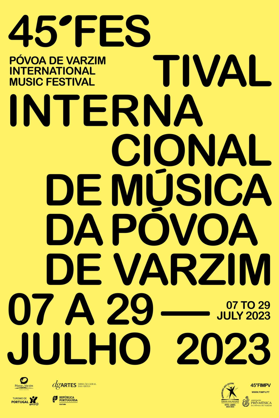 45.º Festival Internacional de Música da Póvoa de Varzim
