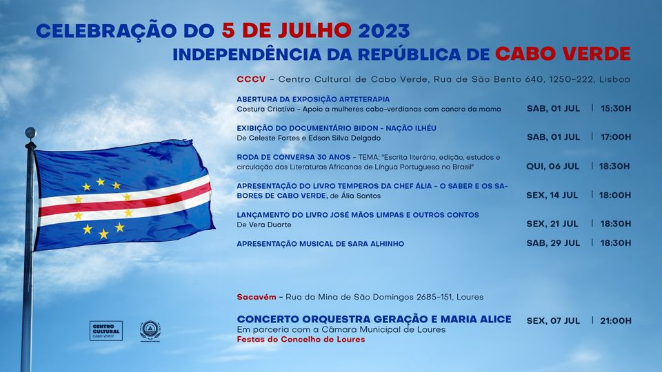Celebração do 5 de Julho 2023 | INDEPENDÊNCIA DA REPÚBLICA DE CABO VERDE