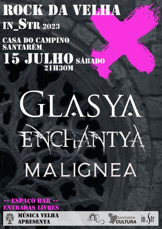 in.Str | Rock da Velha com Enchantya – Glasya - Malignea 