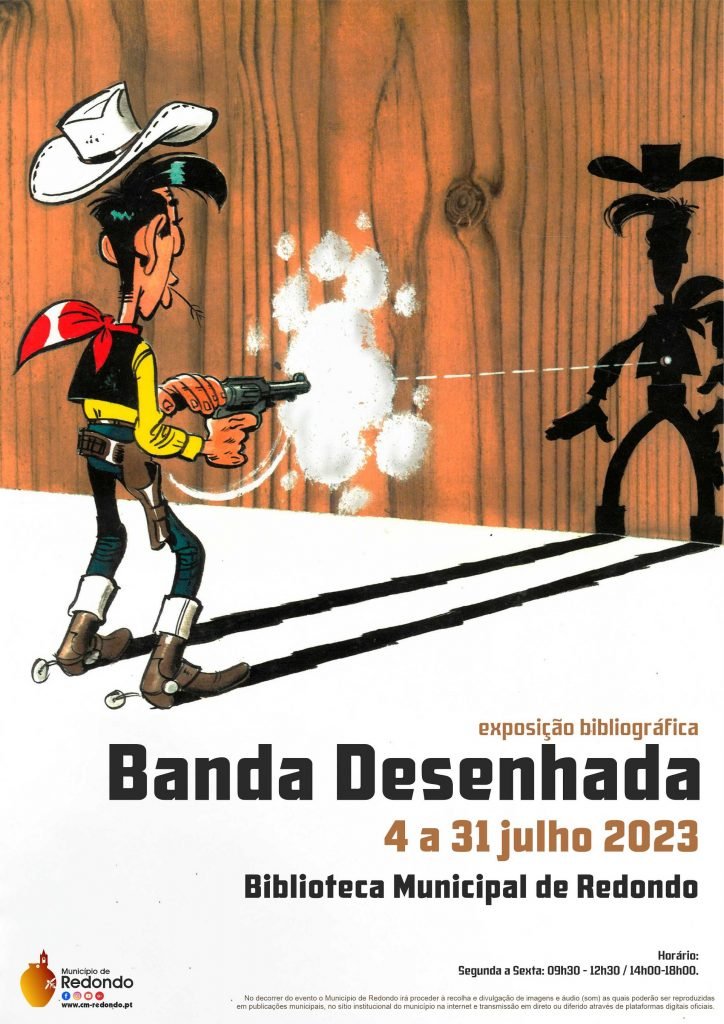 Exposição bibliográfica “Banda Desenhada” | de 04 a 31 de julho | Biblioteca Municipal de Redondo