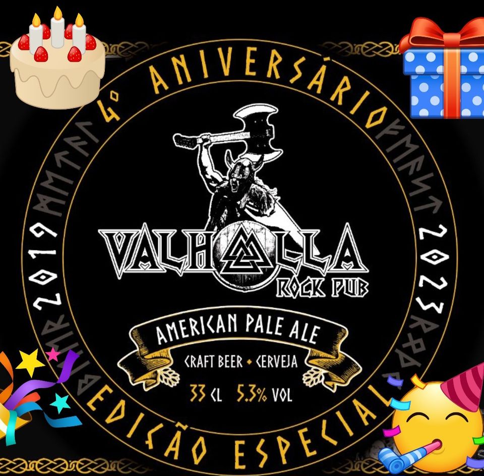 4° Aniversário - Valhalla Rock Pub 