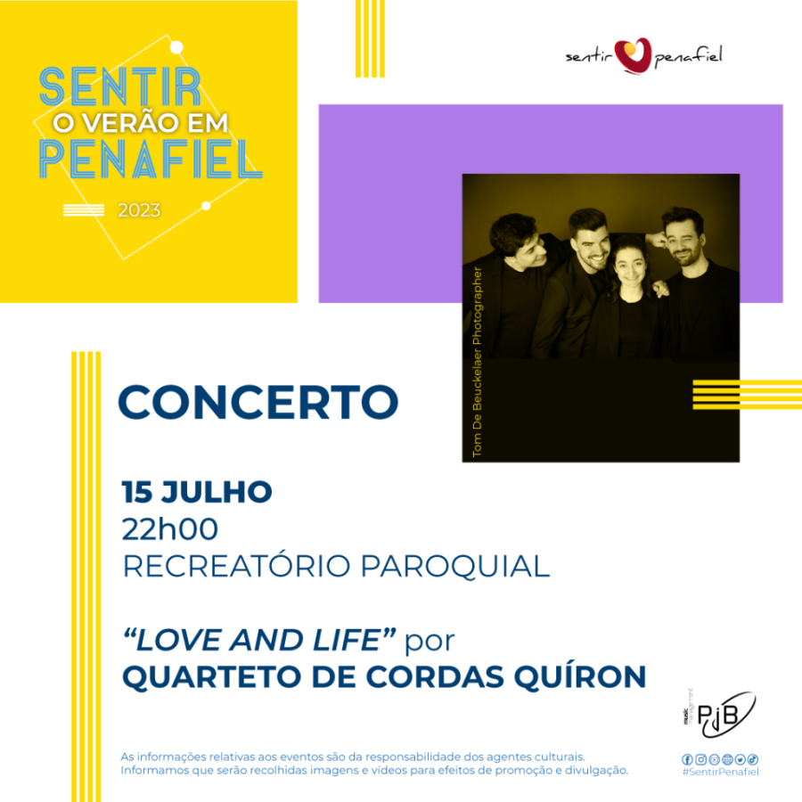 Sentir o Verão em Penafiel – Concerto “Love and Life”