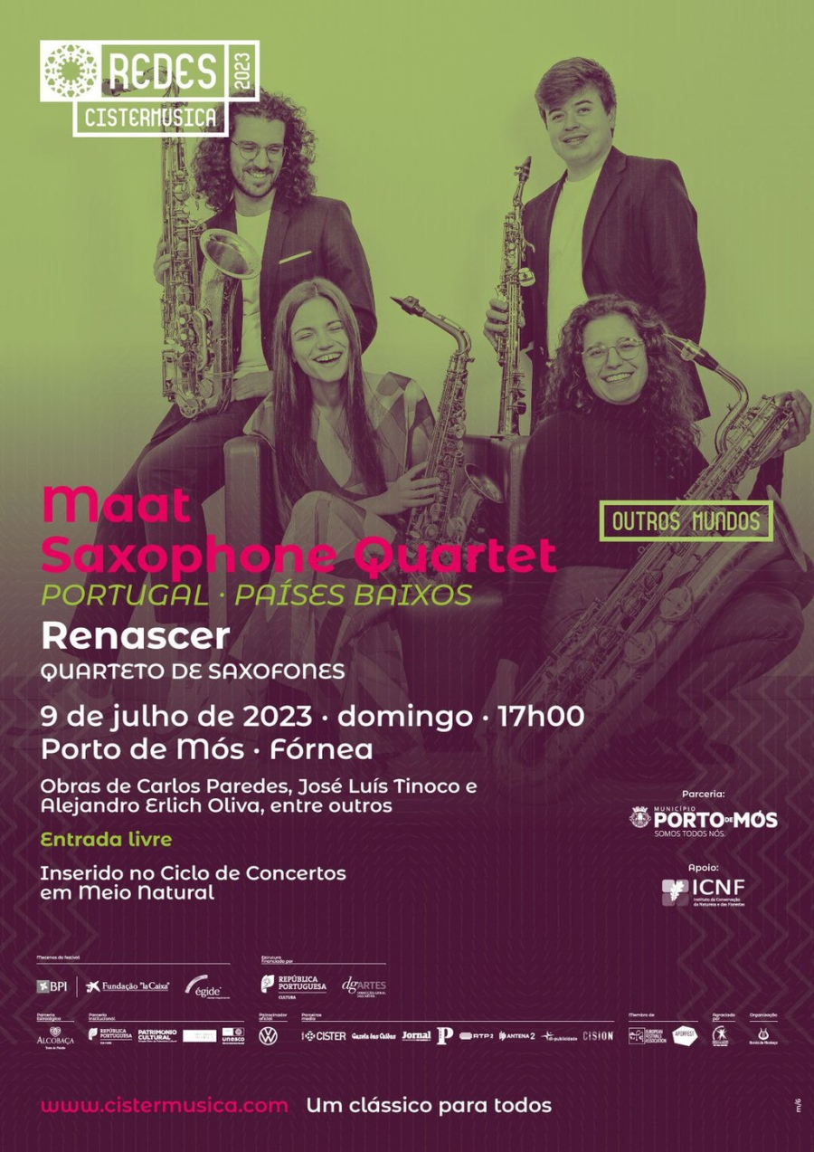 Maat Saxophone Quartet Renascer - II Ciclo de Concertos em Meio Natural