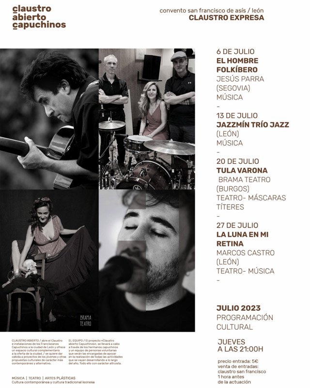 Claustro abierto Capuchinos 2023