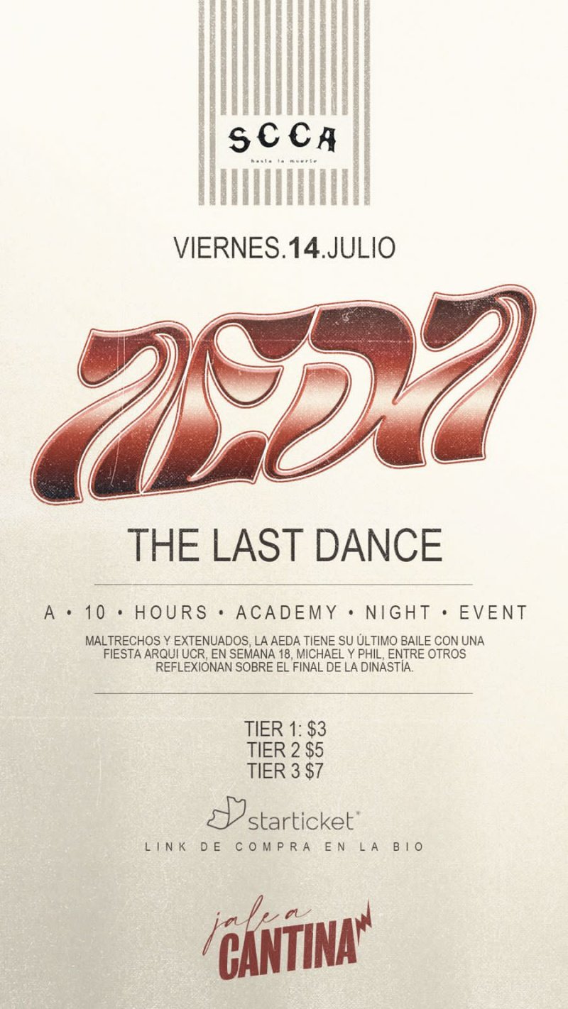 AEDA: THE LAST DANCE