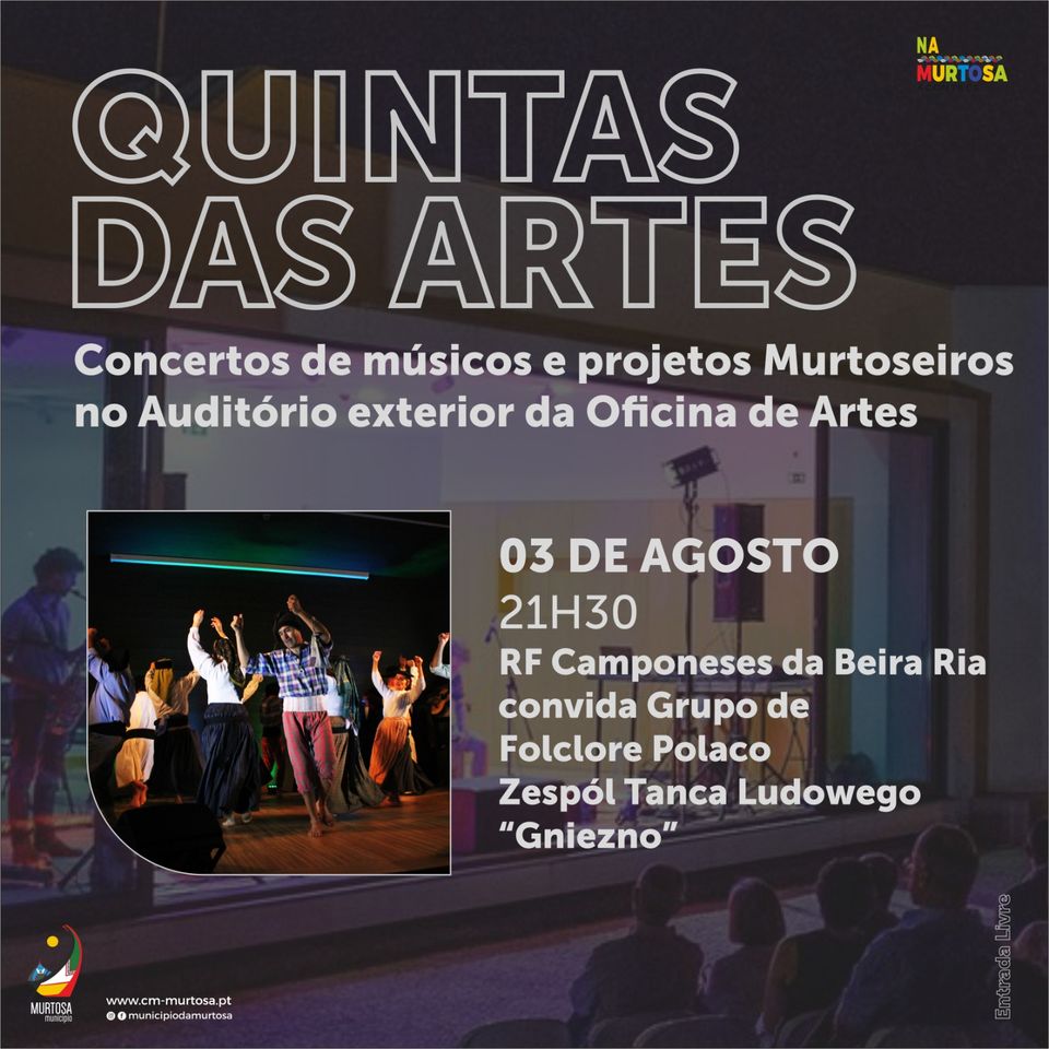 Camponeses da Beira-Ria convida Zespól Tanca Ludowego - Quintas da Artes