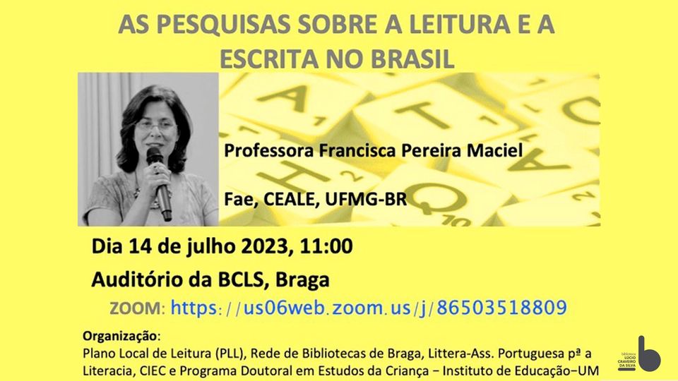 Conferência 'Pesquisas sobre o ensino da leitura e da escrita no Brasil'