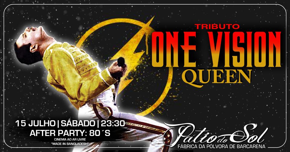 One Vision - Tributo Queen | After Party: 80´s