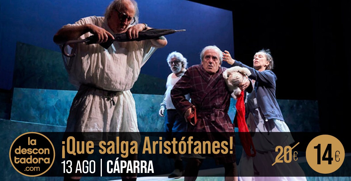 ¡Que salga Aristófanes! (Cáparra - Cáceres) – 69 Festival de Teatro Clásico