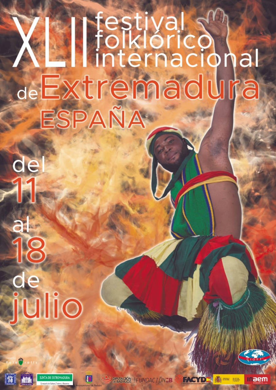 XLII Festival Folkórico Internacional de Extremadura – Recepción y muestra de bailes