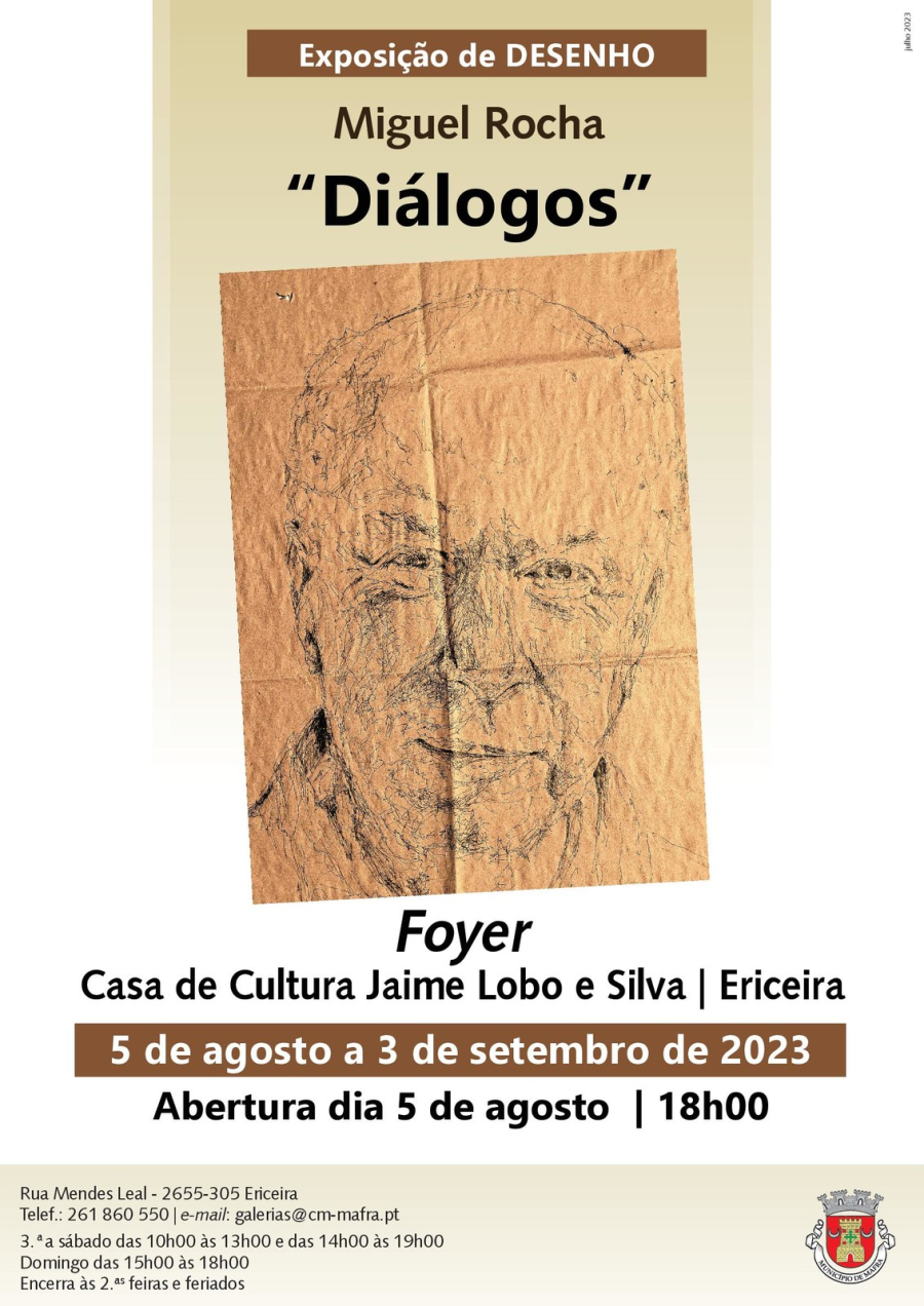Exposição de Desenho 'Diálogos', de Miguel Rocha