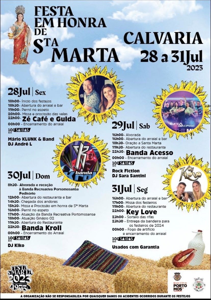 Festa Santa Marta - Calvaria de Cima