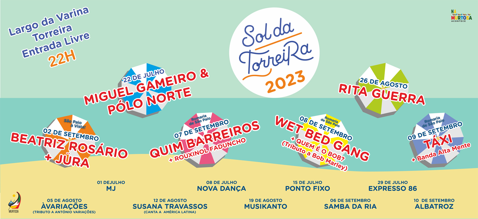 Samba na Ria - Sol da Torreira 2023