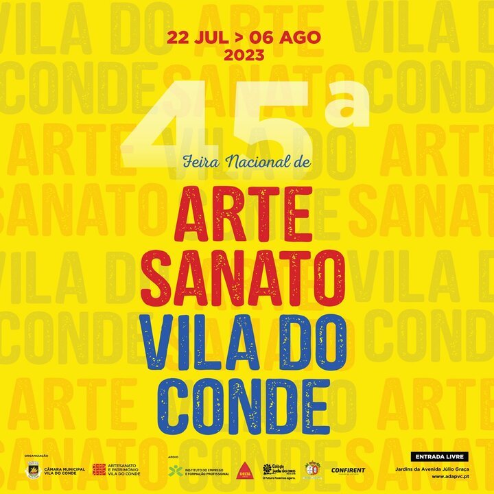 A Feira Nacional de Artesanato está de regresso a Vila do Conde para a sua 45ª edição