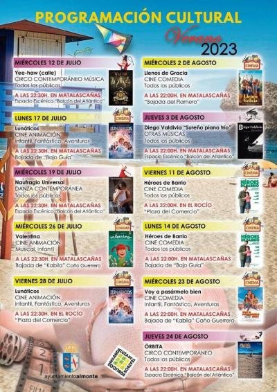 Cine de verano en Matalascañas