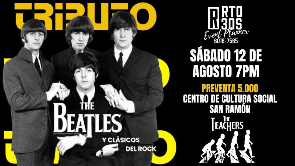 Tributo The Beatles en vivo - The Teachers